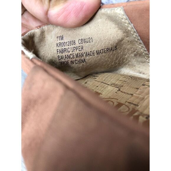 Korks by Kork Ease Pink Fabric Comfort Ballet Flats Women 11M US/42EU KR0012898 - Picture 8 of 16